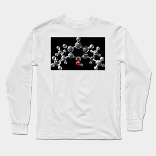 Propofol molecule (C004/1913) Long Sleeve T-Shirt